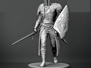 Asamblea de almas oscuras del caballero faraam Modelo de impresión 3D