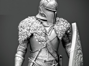 Faraam knight dark souls assembly 3Dプリントモデル