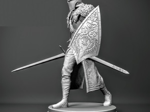 Faraam knight dark souls assembly 3Dプリントモデル