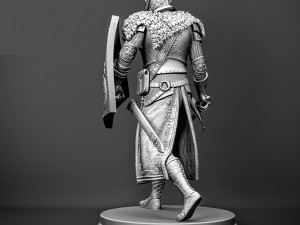 Faraam knight dark souls assembly 3Dプリントモデル