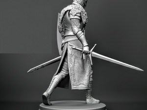 Faraam knight dark souls assembly 3Dプリントモデル