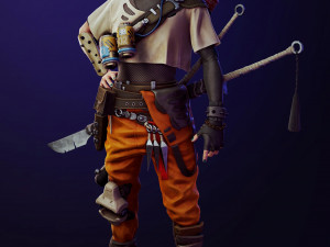 Naruto textured Model 3D