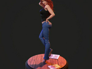 Mary jane spiderman 3D Print Model