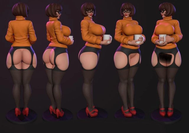 Velma nsfw-trans Modelo de impresión 3D .c4d .max .obj .3ds .fbx .stl .blend 