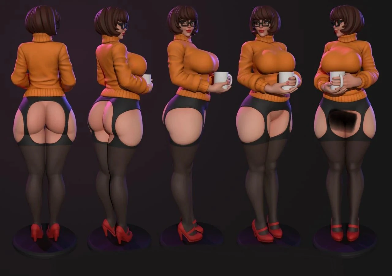 Velma nsfw-trans 3D Print Model .c4d .max .obj .3ds .fbx .stl .blend