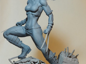 X-23 Laura Kinney assembly Modelo de Impressão 3D