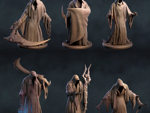 Six Ghosts 3Dプリントモデル