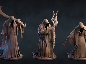 Six Ghosts 3D Print Model