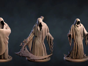 Six Ghosts 3D Print Model