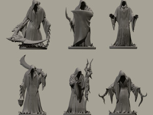 Six Ghosts 3Dプリントモデル