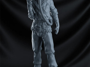 Biohazard soldier assembly 3D Print Model