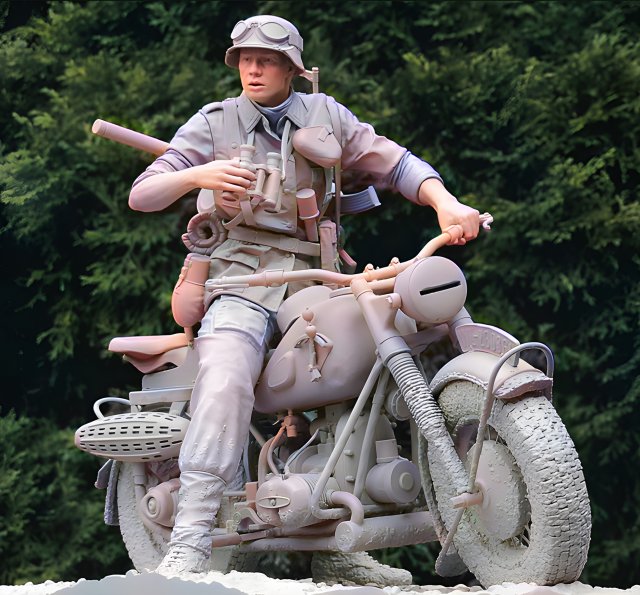 Scout Motorcycle assembly 3D Принт Модель .c4d .max .obj .3ds .fbx .stl .blend 