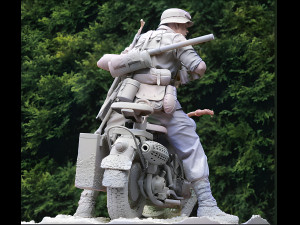 Scout Motorcycle assembly 3D Принт Модель