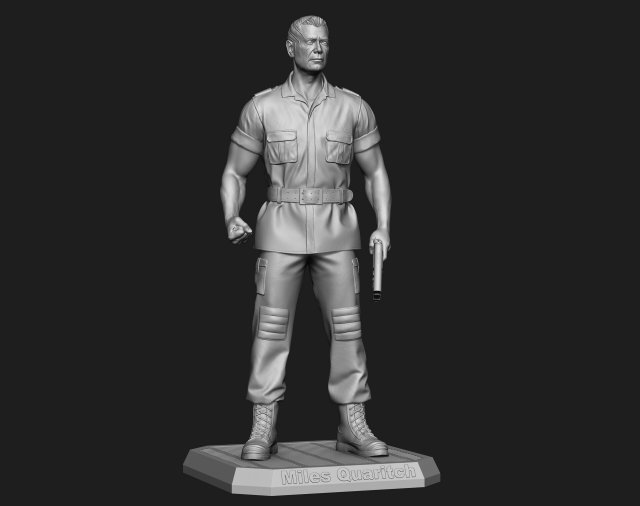 Miles Quaritch avatar assembly Modelo de impresión 3D .c4d .max .obj .3ds .fbx .stl .blend 