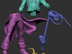 Castlevania Richter Belmont assembly 3D-Druckmodell