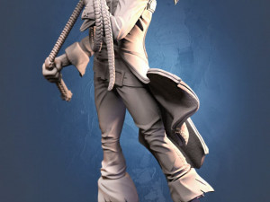 Castlevania Richter Belmont assembly 3D-Druckmodell