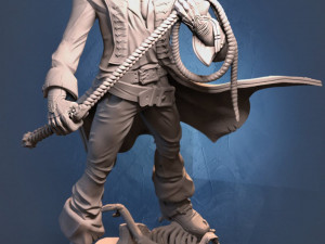 Castlevania Richter Belmont assembly 3D-Druckmodell