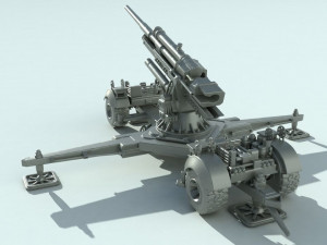 Flak 88mm Anti aircraft 3D Print Model