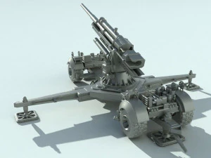 Flak 88mm Anti aircraft 3D Print Model