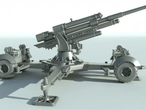 Flak 88mm Anti aircraft 3D Print Model