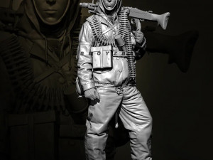 Machine G soldier 3Dプリントモデル