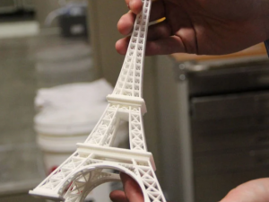Eiffel tower Model Cetak 3D
