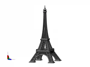 Eiffel tower 3D Print Model