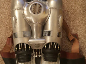 ロケッティア ジェット パック アセンブリ フルサイズ 3Dプリントモデル