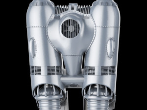 Rocketeer jet pack assembly full size Modelo de Impressão 3D