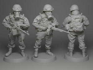 Chemical Corps assembly 3D Print Model