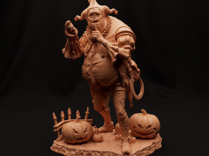 Halloween harlequin 3D Print Model