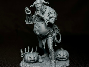 Halloween harlequin 3D Print Model