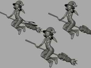 Halloween Cybergirl NSFW assembly 3D प्रिंट मॉडल