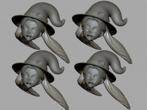 Halloween Cybergirl NSFW assembly 3D प्रिंट मॉडल