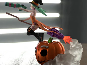 Halloween Cybergirl NSFW assembly 3D Print Model
