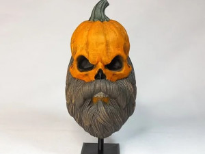 Halloween pumpkin face 3D Print Model