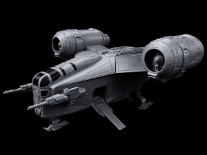 Razor Crest assembly 3D Print Model