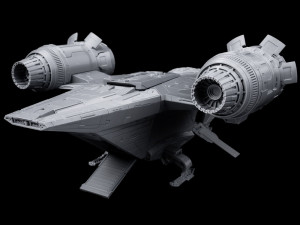 Razor Crest assembly 3D Print Model