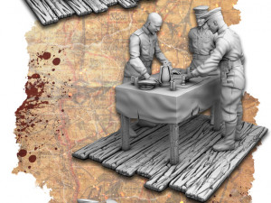 World War II Council of Soviet Officers 3D 打印模型