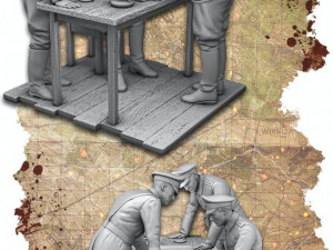 World War II Council of German Officers 3Dプリントモデル