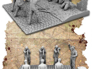 Ejecución de prisioneros en la Segunda Guerra Mundial Modelo de impresión 3D