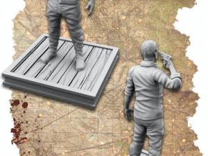 World War II German Soviet figurines pack 3D Print Model