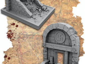 World War II German Soviet figurines pack 3D Print Model