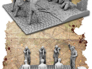 World War II German Soviet figurines pack Modelo de impresión 3D