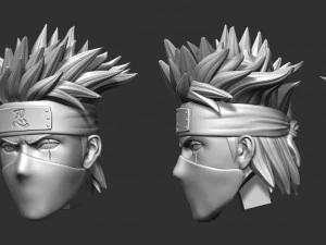 旗木卡卡西组装 3D 打印模型