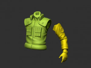 旗木卡卡西组装 3D 打印模型