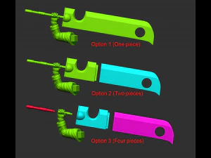 旗木卡卡西组装 3D 打印模型