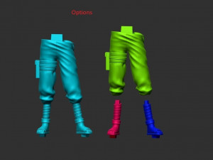 Kakashi Hatake Assembly 3D Принт Модель