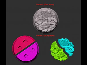 旗木卡卡西组装 3D 打印模型