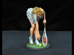 Tennis player nfsw assembly 3D Принт Модель